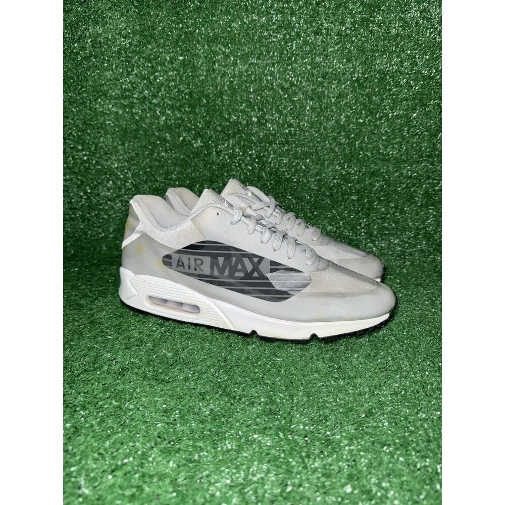 Nike Air Max 90 NS GPX‎ Big Logo Grey Running Shoes Men's Size 11.5 AJ7182-004